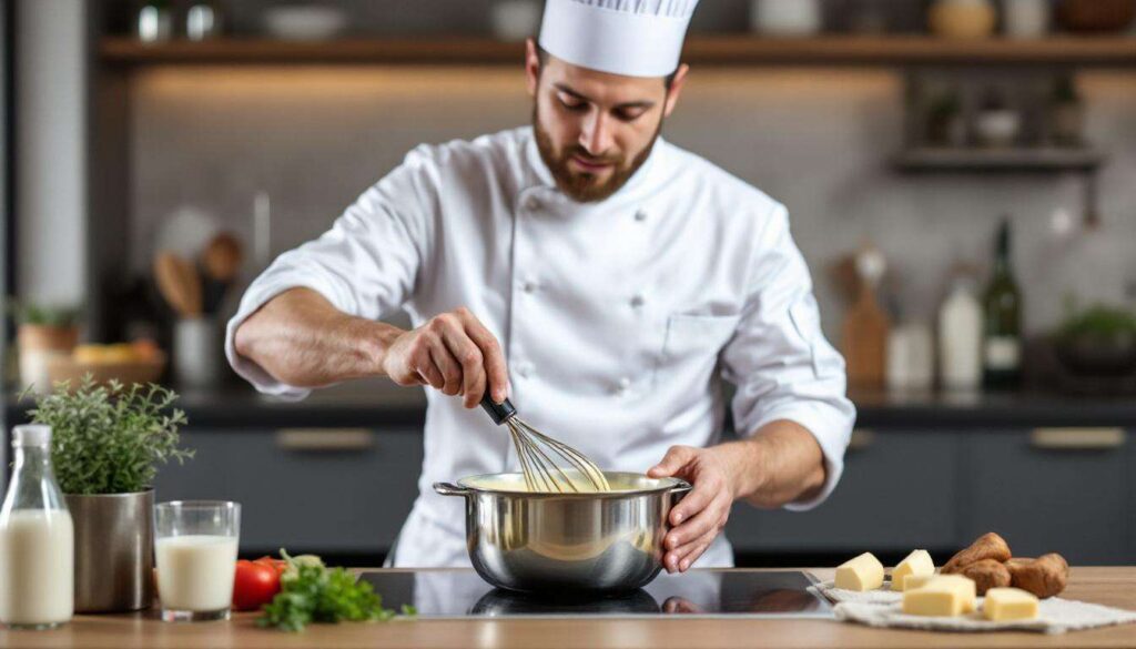 Un cuoco rivela perché la tua besciamella diventa grumosa ogni volta
