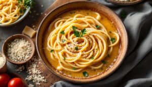 Pastina in brodo, hai mai provato la versione “rinforzata” di Cannavacciuolo? È una delizia!