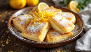 Quadrotti ricotta e limone: il dessert morbido senza lievito, pronto in una ciotola