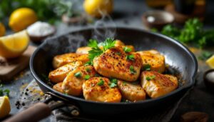 Petto di tacchino alla curcuma in padella: pronto in pochi minuti e super profumato