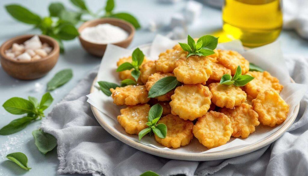 Salvia fritta in pastella leggera: il trucco dell’acqua ghiacciata per farla croccante