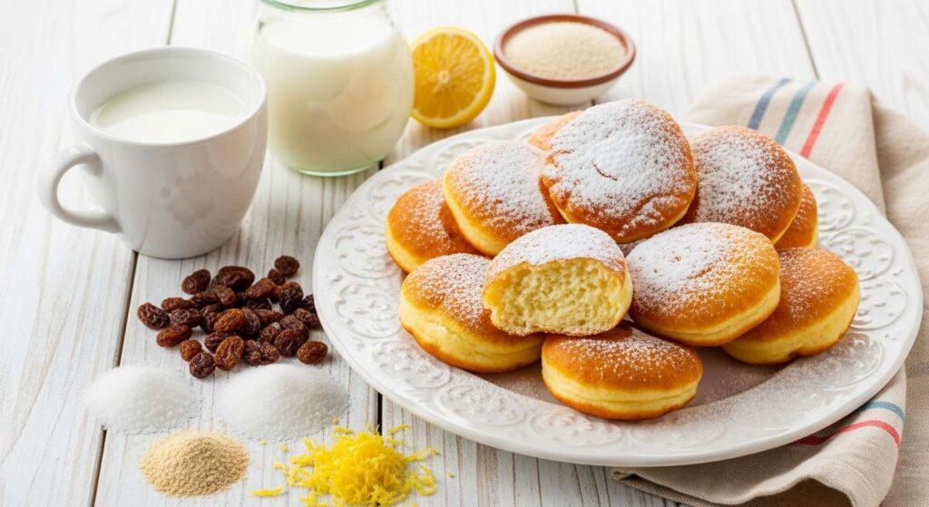 Frittelle con uvetta: il dolce tradizionale che riporta indietro nel tempo ai ricordi d’infanzia