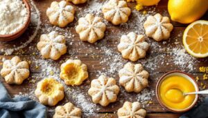 Fiorellini di pasta frolla con lemon curd: la ricetta dei dolcetti facili e sfiziosi