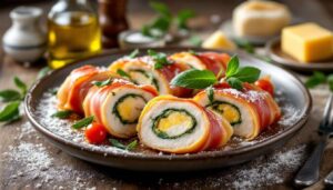 Involtini di pollo e speck: la ricetta del secondo piatto sfizioso con cuore filante